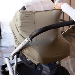 LUXE Protection Bamboo Rayon Multi-Use Antimicrobial Air Filtering Infant Cover