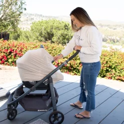 LUXE Protection Bamboo Rayon Multi-Use Antimicrobial Air Filtering Infant Cover