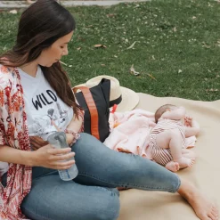 Manual Breast Pump With Silicone Shield