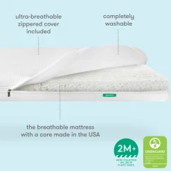 Mini Crib Size Breathable Mattress