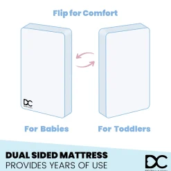 Mini Crib Size Spring Breeze 4-inch Breathable Mattress