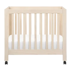 Mini Origami Crib & Mini Organic Mattress Bundle