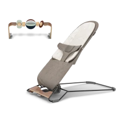 Mira 2-in-1 Bouncer and Seat & Toy Bar Bundle