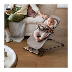 Mira 2-in-1 Bouncer and Seat & Toy Bar Bundle