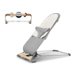 Mira 2-in-1 Bouncer and Seat & Toy Bar Bundle