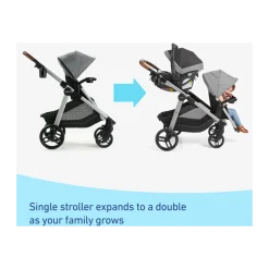 Modes Nest2Grow Stroller & SnugRide SnugFit Infant Car Seat