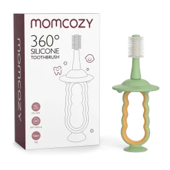 Momcozy 360 Silicone Baby Toothbrush, Toddler Toothbrush