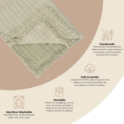 Multi-Layer Muslin Baby Blanket