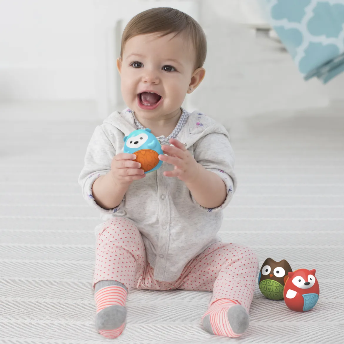 Musical Egg Shaker Trio Rattle