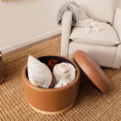 Naka Storage Ottoman