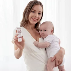 100% Natural Nipple Cream, Vegan Lanolin-free Nipple Butter