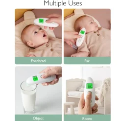 Non-Contact Forehead and Ear Thermometer