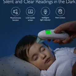 Non-Contact Forehead and Ear Thermometer