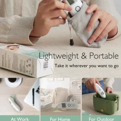 Non-Contact Forehead and Ear Thermometer