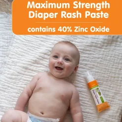 No-Touch Maximum Strength Diaper Rash Cream with Spatula Applicator in Tube