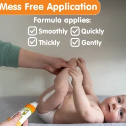 No-Touch Maximum Strength Diaper Rash Cream with Spatula Applicator in Tube