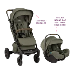 Nuna x Babylist PIPA rx & TAVO next Travel System