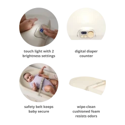 Nursery Style Light-Up Changing Pad
