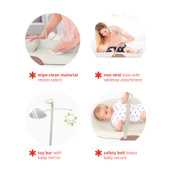 Nursery Style Wipe-Clean Changing Pad
