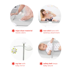 Nursery Style Wipe-Clean Changing Pad