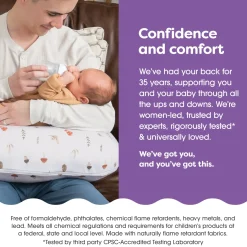 Nursing Pillow Organic Cotton Cover