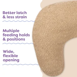 Nursing Pillow with Luxe Fabric Cover