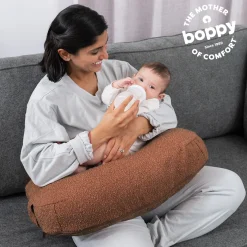 Nursing Pillow with Luxe Fabric Cover