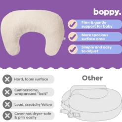 Nursing Pillow with Luxe Fabric Cover
