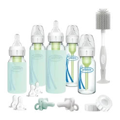 Options+ Narrow Glass Baby Bottle Starter Gift Set