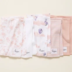 Organic Burp Cloth (5 Pack)