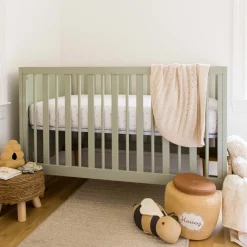 Organic Cable Knit Stroller Blanket
