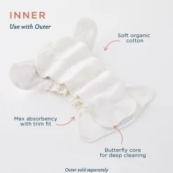 Organic Cloth Diaper Inner