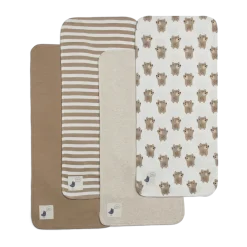 Organic Cotton Burp Cloth (4 Pack)