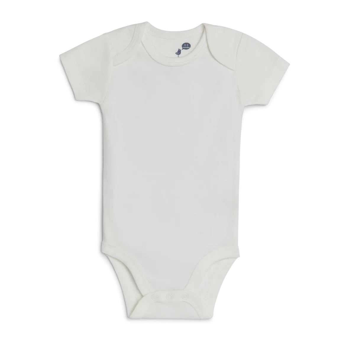 Organic Cotton Grow With Me Short Sleeve Bodysuits (10 Pack)