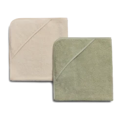 Organic Cotton Hooded Towel (2 Pack)