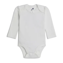 Organic Cotton Long-Sleeve Solid Bodysuits (5 Pack)