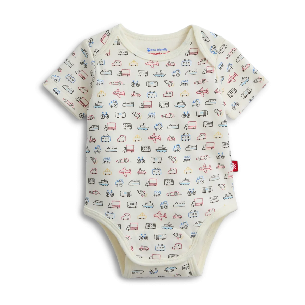 Organic Cotton Magnetic Bodysuit 5 Pack Bundle