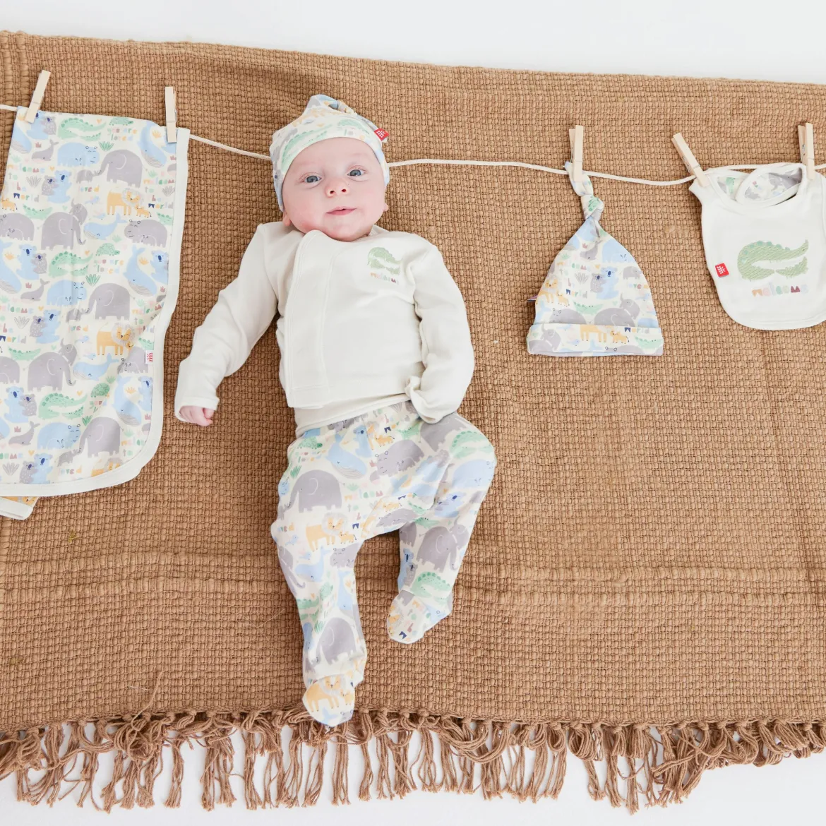 Organic Cotton Magnetic Wrap 3-Piece Set