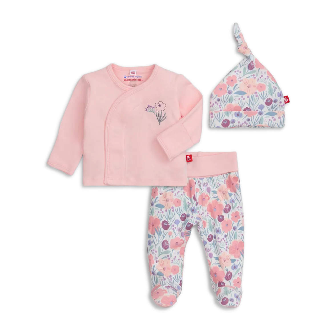 Organic Cotton Magnetic Wrap 3-Piece Set