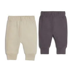 Organic Cotton Pants (2 Pack)