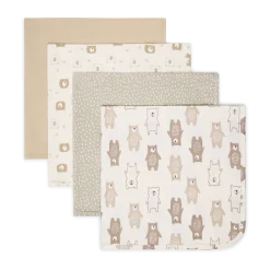 Organic Cotton Receiving Blanket (4 Pack)