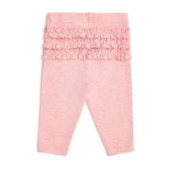 Organic Cotton Ruffle Bodysuit, Pant & Headband 6-Piece Set