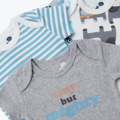 Organic Cotton Short Sleeve Bodysuit & Pant 6-Piece Gift Set