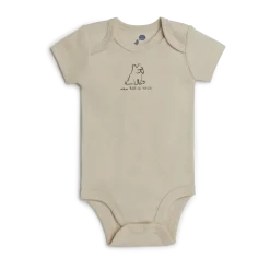 Organic Cotton Short-Sleeve Printed Bodysuit (5 Pack)