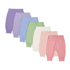 Organic Cotton Solid Everyday Pant (7 Pack)