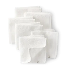 Organic Cotton Terry Washcloths (6 Pack)