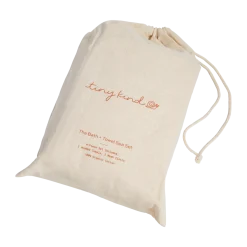 Organic Cotton Towel and Washcloth 4-Piece Set