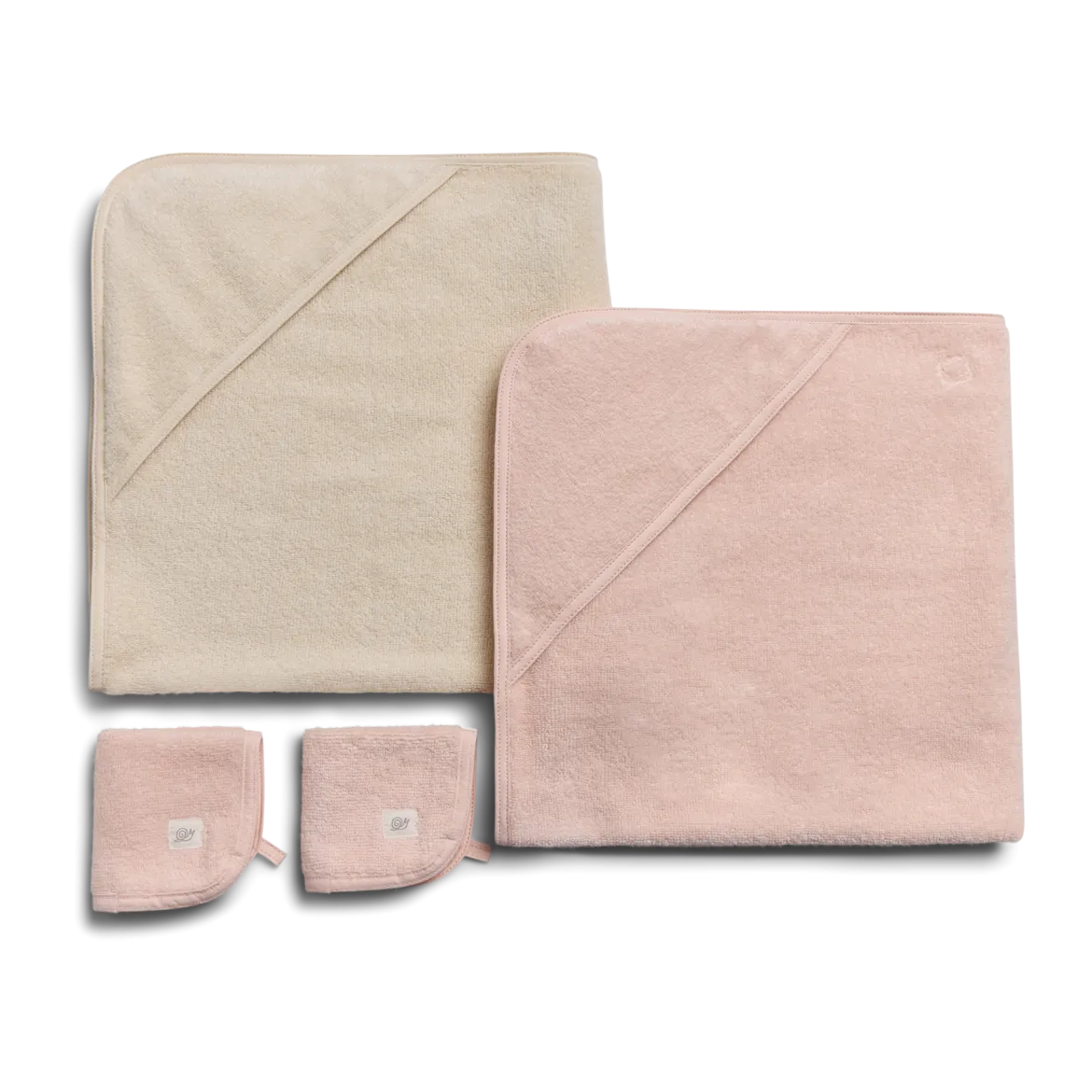 Organic Cotton Towel and Washcloth 4-Piece Set