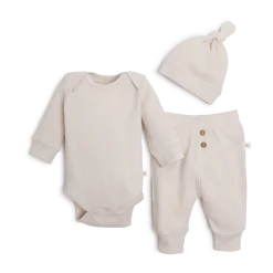 Organic Cotton Waffle 3-Piece Gift Set