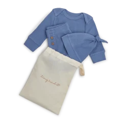 Organic Cotton Waffle 3-Piece Gift Set